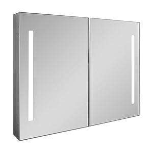 Crosswater Allure 900mm LED Illuminated Bathroom Mirror Cabinet