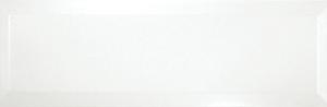 European Tiles Bisello (Bevel) Blanco 10x30cm Polished Ceramic Tile (34 Tiles Per Box)