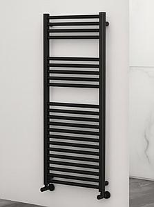 Vogue Modern 1 - Towel Warmer Heating Only - RAL 9005 Finish 800mmx300mmx93mm