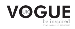 Vogue Modern 1 - Towel Warmer Heating Only - RAL 9005 Finish 800mmx300mmx93mm