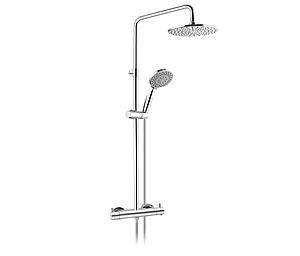 Just Taps Florence Thermostatic Bar Valve With 2 Outlets Chrome