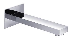 Just Taps Athena Wall Mounted Bath Spout 180mm Chrome