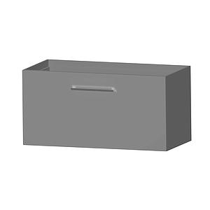 Faeber Barcelona 800mm Vanity Unit Grey Stone