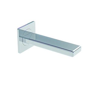 AVA Linea Wall Mounted Bath Spout Polished Chrome