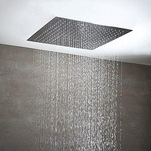 Phoenix Niagra Luxury Dual Function Ceiling Mounted Shower Head Inc Hoses And Mount