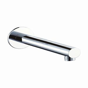 AVA Oval Wall Mounted Bath Spout Polished Chrome