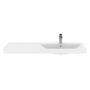 Crosswater Zion 1210mm Fireclay Vanity Basin Right Hand