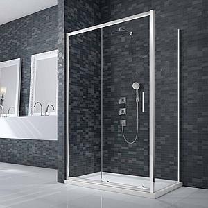 Merlyn Ionic Essence Framed Side Panel 800mm