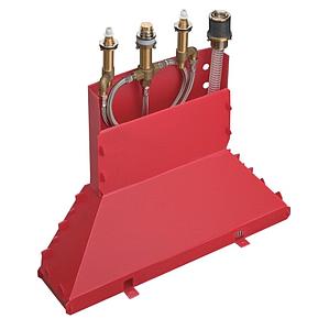 Axor Concealed Basic Set 3-/4- Hole Bath Mixers 910 X 353 X 90mm