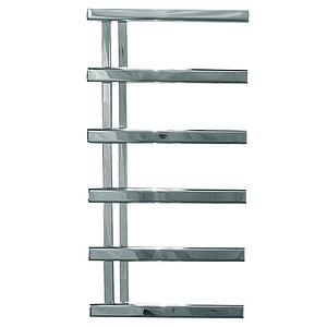 Jis Goodwood 1010 Heated Towel Rail 1010 X 500mm Central Heating Stainless Steel Satin