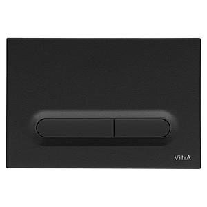 Vitra Loop T Flush Plate - Matt Black ~