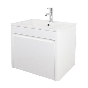 Faeber Geneva 600mm White Basin Unit Matt