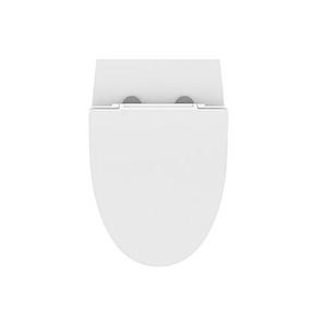 Crosswater Kai Soft Close Thin Toilet Seat White