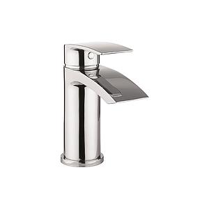 Crosswater Flow Basin Monobloc with Click Clack Waste Chrome