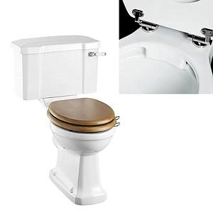 Burlington Burlington Rimless Close Coupled Pan
