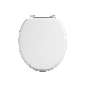 Burlington Gloss White Seat - Chrome Soft Close