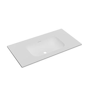 Faeber Infinite M1 Pearl 900mm Single Central Furniture Basin White Matt