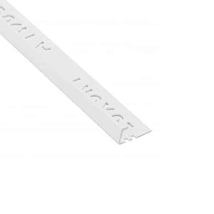 European Tiles 10mm Tile Trim 2.5m White