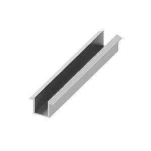 Abacus Glass Recessed Channel -10mm Polished - 2400mm