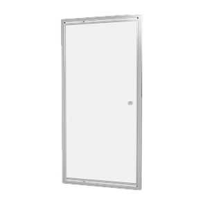 Crosswater Clear 6 Pivot Door 900 Chrome