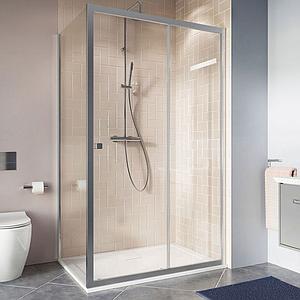 Crosswater Clear 6 Side Panel 760 Chrome