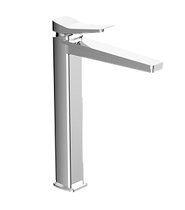 Just Taps Hix Tall Single Lever Basin Mixer Chrome