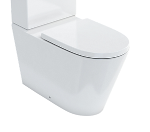 Britton Sphere Rimless Close Coupled Wc And Seat Excluding Cistern Tank