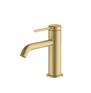 Britton Hoxton Slim Basin Mixer Brushed Brass