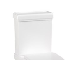 Burlington Riviera Close Coupled Cistern Incl. Fittings White