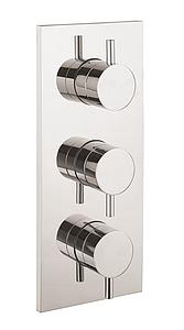 Crosswater 2 Outlet Valve Body with Chrome Collar