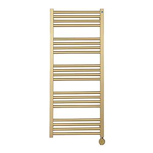 Crosswater MPRO Towel Warmer 480x1140 Electric Brushed Brass