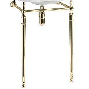 Burlington 80cm Basin Wash Stand Gold