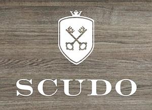 Scudo Black Frame With Dual Colour Shelf 80x48x20 Rustic Oak/ Grey Oak / Matt White/ Matt Grey