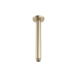 Crosswater Ceiling Shower Arm 200mm Brushed Brass