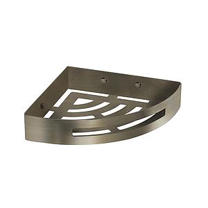Origins Nerva Corner Shower Basket - Brushed Stainless Steel