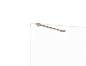 Crosswater Gallery Angled Brace Bar Brushed Brass