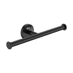 Roca Hotels Round Double Toilet Roll Holder - Matt Black