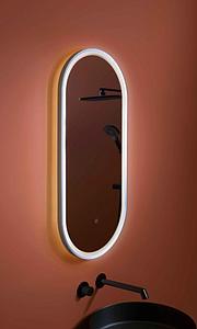 Just Taps Oval Mirror 450 With Light