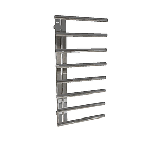 AVA Purity 1000 x 500mm Polished Stainless Steel Towel Rail (Right Hand)