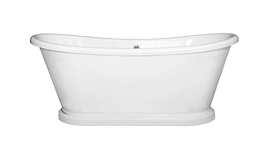 Bc Designs 1700mm Acrylic Boat Bath - Painted Painted