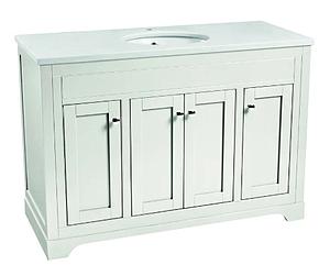 Roper Rhodes Widcombe 1200mm Flat 4 Door Unit - Canvas