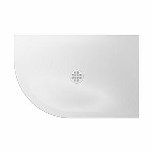Crosswater Creo Offset Quadrant Shower Tray 800x1000 Lh 25mm White
