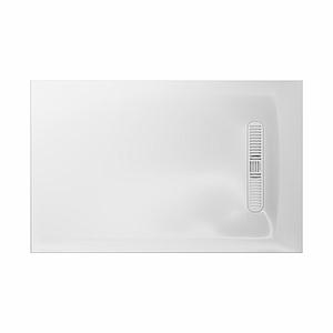 Crosswater Vito Rectangle Shower Tray 760 X 1200 25mm White