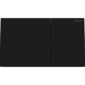 Geberit Sigma70 Square Flush Plate For Dual Flush - Stainless Steel - Matt Black