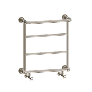 Burlington Cleaver Brushed Nickel Towel Warmer