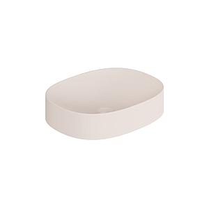 Vado Cameo Countertop Basin Oval Pink Clay