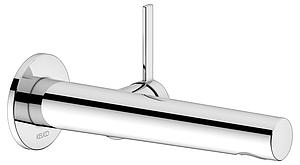 Keuco Ixmo Pure Wall Mounted 219mm Single Lever Basin Mixer Tap Chrome