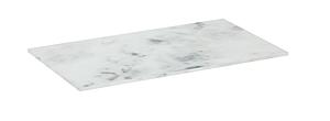 Saneux Uni 80cm Countertop - Matte Carrara White - 12mm