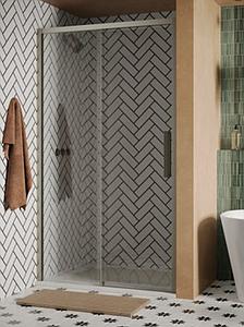 Crosswater Asura 8mm Sliding Door 1200 Brushed Nickel