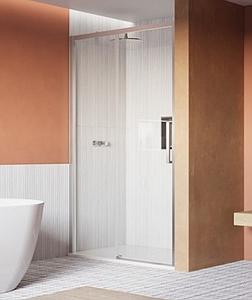 Crosswater Asura 8mm Sliding Door 1400 Polished Stainless